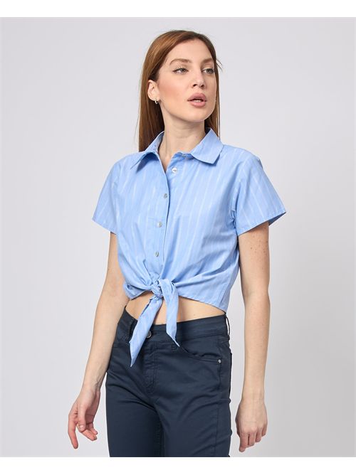 Camicia donna Yes Zee con nodo YES ZEE | C209-YT002700